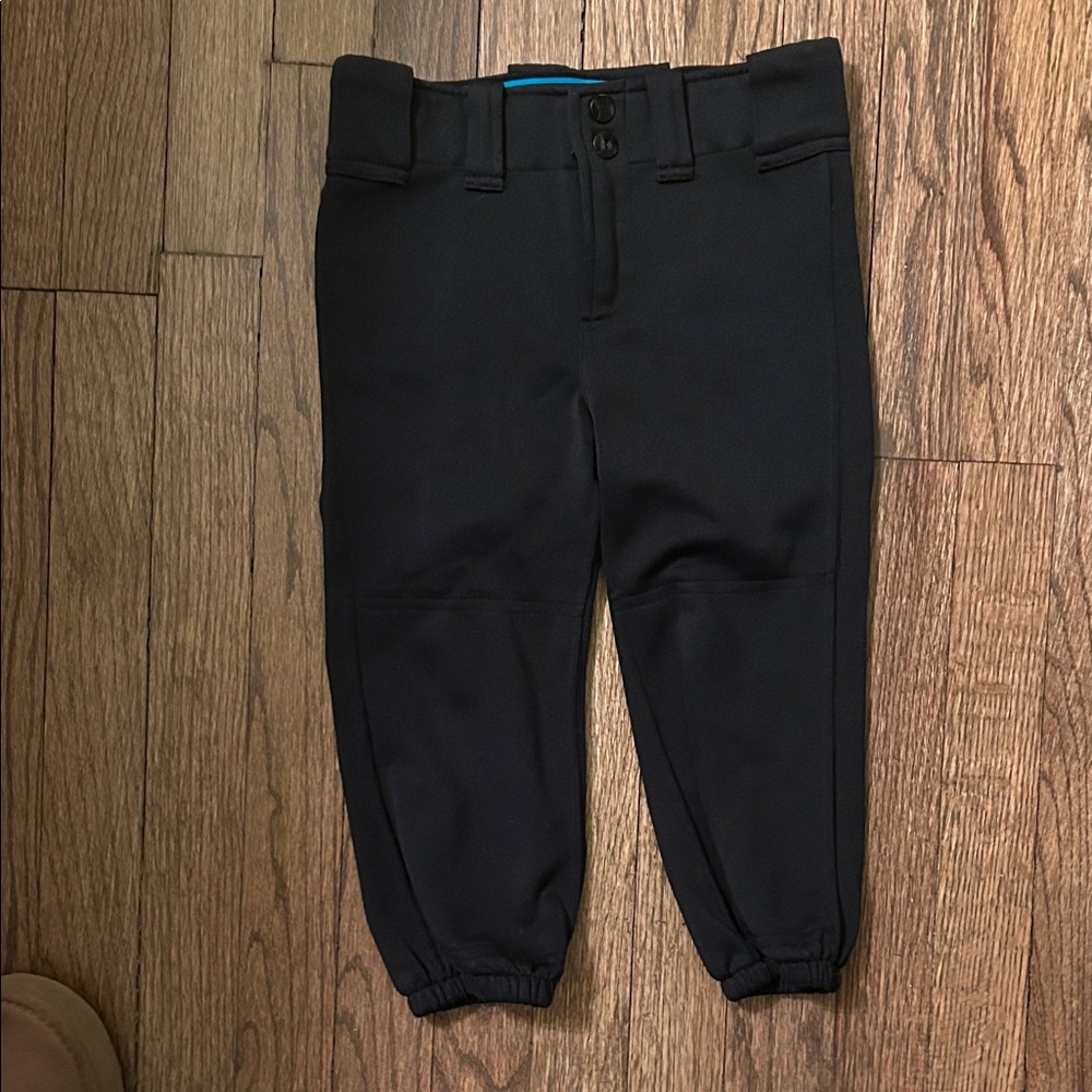 Girls Black Softball Pants